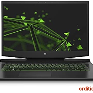 HP - Pavilion Gaming 17- Noir 17,3" FHD - NVIDIA GeForce RTX 3050Ti 4GB - Intel Core i7-11370H - RAM 16 Go - SSD 256 Go + HDD 1 To
