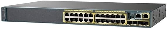 SWITCH CISCO CATALYST MANAGEABLE C2960X 24 PORTS PD-L 10G GIGABYT POE refurb