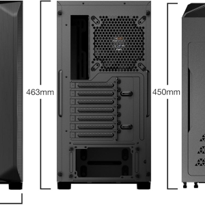 Desktop Gaming Computer  Boîtier PURE BASE 500 Black PROCESSEUR Core i9 11900K de 3.5 GHz  Capacité : 16Go Ram DDR4  512 GO SSD démarrage  2TERAS stockage Avec carte graphique RTX 2060 de 6 Gigas Windows 10