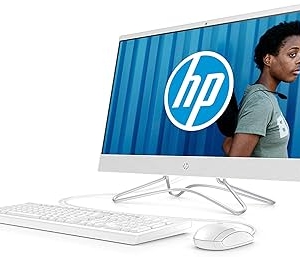 Ordinateur bureau All in One HP 22 DD2008 Cel 8gb ram ddr4 512 SSD dvd écran 22 pouces