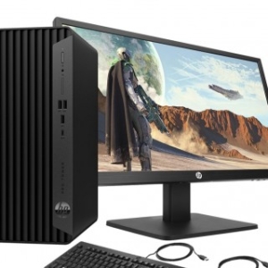 ORDINATEUR BUREAU HP PRODESK 400 G9 i5 8GB 1TB HDD ECRAN 22 POUCES HDMI VGA FHD 12TH GEN