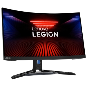 Moniteur Lenovo 27" LED - Legion R27fc-30 Ecran PC Full HD 1080p - 1920 x 1080 pixels - 0.5 ms (MPRT) - 16/9 - Dalle VA incurvée - HDR - FreeSync Premium - 240 Hz (280 Hz OC) - HDMI/DisplayPort - hauteur ajustable - Noir