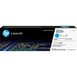Cartouche HP 222A bleu cyan (W2221A) - Toner HP LaserJet d'origine pour imprimante HP 3303 fdw