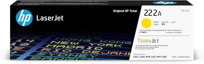 Cartouche HP 222A Jaune (W2222A) - Toner HP LaserJet d'origine pour imprimante HP 3303 fdw