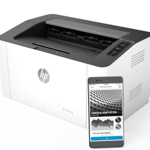 HP Imprimante laser – HP 107w, Monochrome A4 | 20 ppm, Impression, Wifi