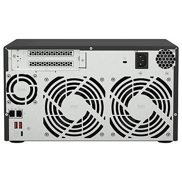 QNAP TS-873A-8G Serveur NAS 8 baies - 8 Go de RAM DDR4 - AMD Ryzen V1500B - LAN 2.5 GbE – Image 2