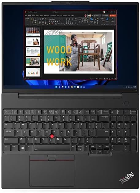 Portable LENOVO THINKPAD E16 Intel Core i7-13 ème Gen-16 Go DDR4 RAM-512 Go SSD-Windows 11 Pro-ECRAN 16 pouces-2 Go graphique