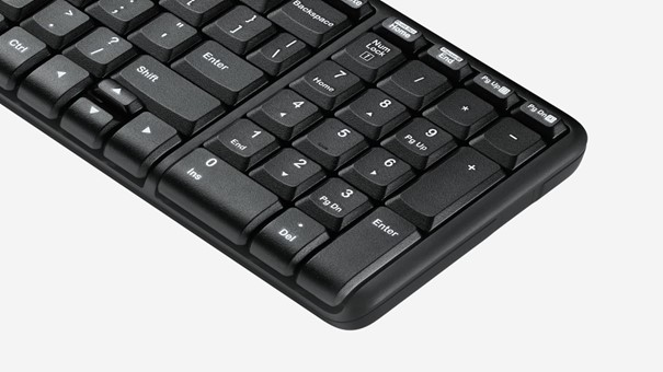 LOGITECH MK220 Ensemble Clavier Souris sans fil - AZERTY – Image 2