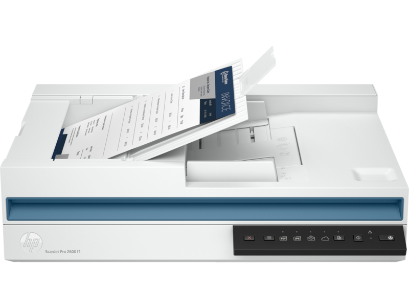 HP ScanJet Pro 2600 f1 Scanner à plat avec chargeur automatique de documents recto-verso (USB 2.0)