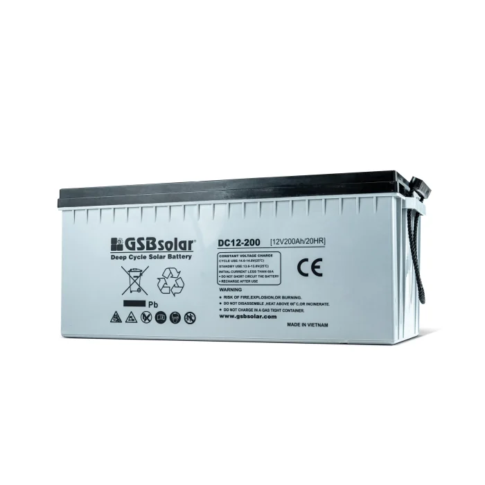 BATTERIE GEL GSB 12V-200AH – Image 2