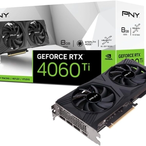 CARTE GRAPHIQUE PNY PCI EXPRESS 8GB GAMIN GEFORCE VERTO DUAL FAN  RTX4060 EDITION DLSS3