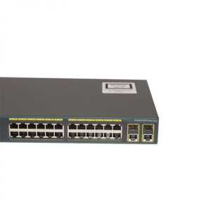 Cisco Catalyst 2960 PLUS 24 10/100 + 2T/SFP Lan Base - WS-C2960+24TC-S SWITCH 24 PORTS 10/100 + 2 PORTS GIGABIT DOUBLE CONNECTIQUE SFP ET ETHERNET 10/100 MBPS