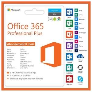 LICENCE MICROSOFT OFFICE PROFESSIONNELLE PLUS 365