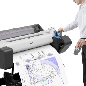 IMPRIMANTE Traceur CANON PROGRAPH DesignJet TM-350 36 pouces Grand Format SANS FILS pour conception architecturale, l'ingénierie...
